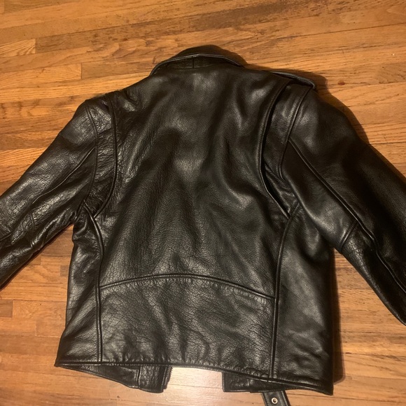 Mens size 38 Allstate leather jacket - Picture 2 of 2